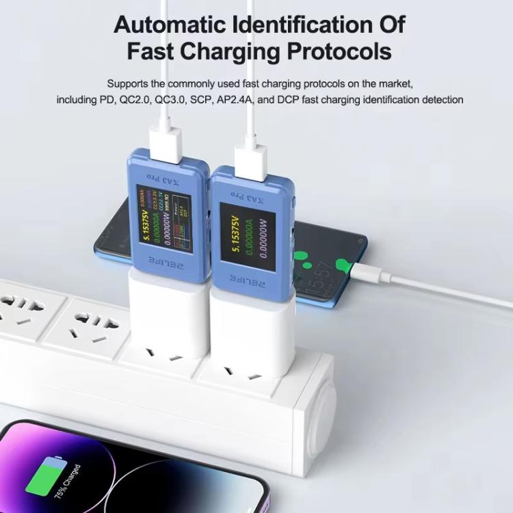 RELIFE XA3 Pro USB / Type-C Smart Detector Fast Charging Protocol Identification Detection - Test Tools by RELIFE | Online Shopping UK | buy2fix
