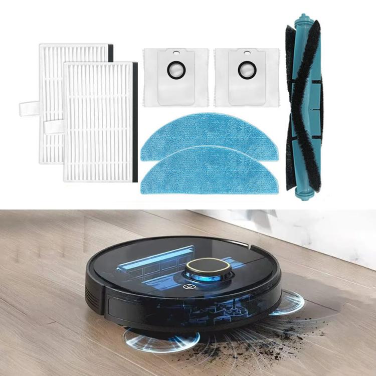 2pcs Mop Pad For Conga 7490 Robot Vacuum Replacement Parts - For Vorwerk Accessories by buy2fix | Online Shopping UK | buy2fix