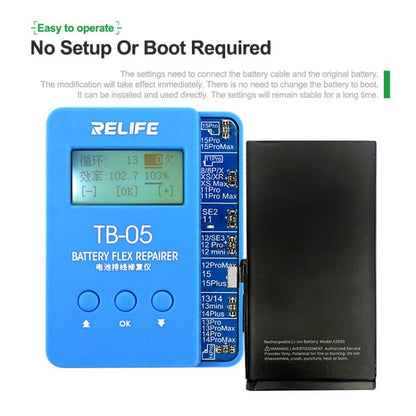 RELIFE TB-05 For iPhone 11-15 Series Battery Cable Repair Instrument - Test Tools by RELIFE | Online Shopping UK | buy2fix
