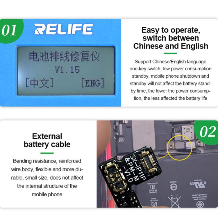 RELIFE TB-05 For iPhone 11-15 Series Battery Cable Repair Instrument - Test Tools by RELIFE | Online Shopping UK | buy2fix