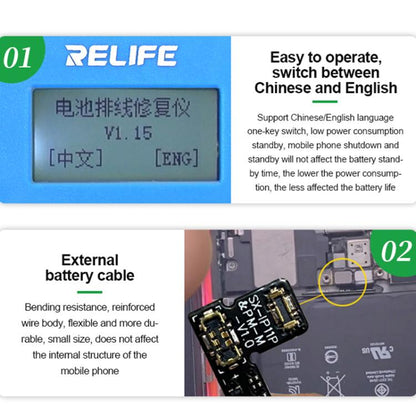 RELIFE TB-05 For iPhone 11-15 Series Battery Cable Repair Instrument - Test Tools by RELIFE | Online Shopping UK | buy2fix