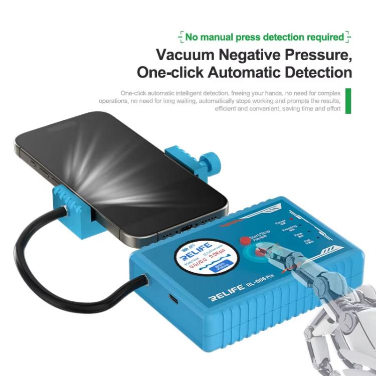 RELIFE RL-086 Pro Mobile Smart Airtightness Tester Portable Sealing Leak Detector - Test Tools by RELIFE | Online Shopping UK | buy2fix