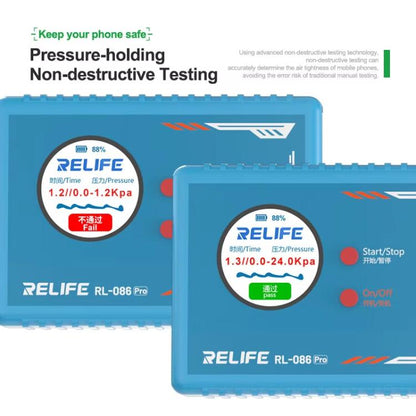 RELIFE RL-086 Pro Mobile Smart Airtightness Tester Portable Sealing Leak Detector - Test Tools by RELIFE | Online Shopping UK | buy2fix