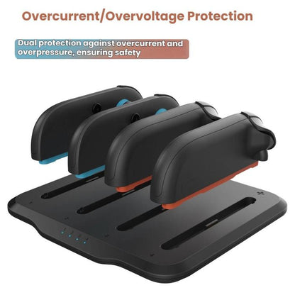 For Nintendo Switch 2 Charge Base Handle Charger With Charging Indicator Light Overcharge Protection(Black) - Charger & Power by buy2fix | Online Shopping UK | buy2fix