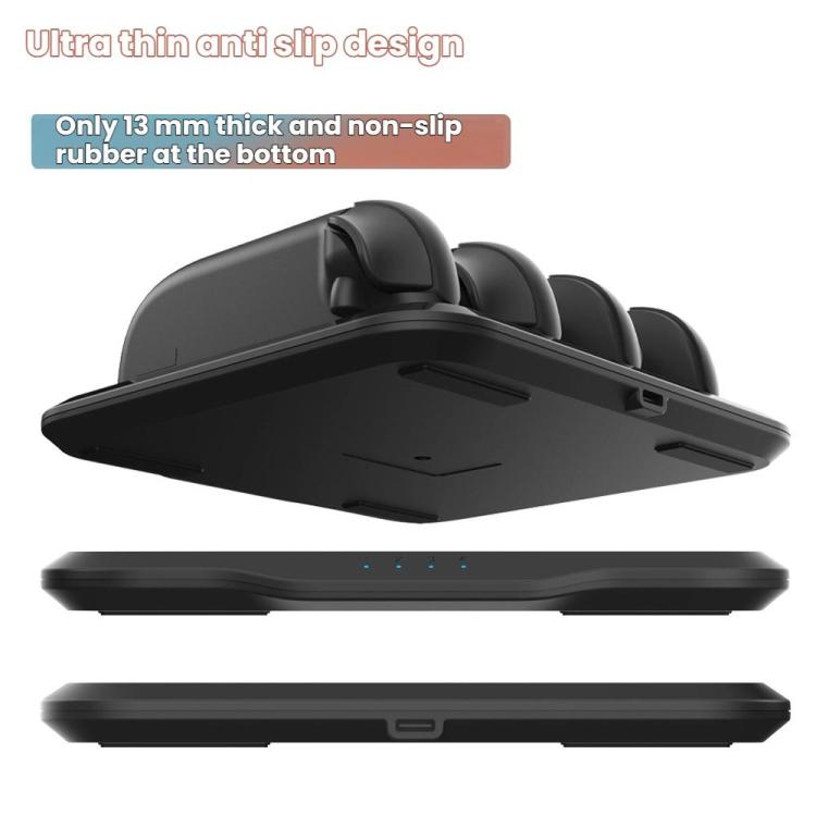 For Nintendo Switch 2 Charge Base Handle Charger With Charging Indicator Light Overcharge Protection(Black) - Charger & Power by buy2fix | Online Shopping UK | buy2fix