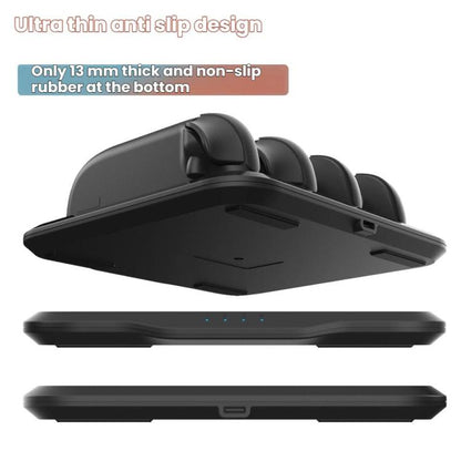 For Nintendo Switch 2 Charge Base Handle Charger With Charging Indicator Light Overcharge Protection(Black) - Charger & Power by buy2fix | Online Shopping UK | buy2fix