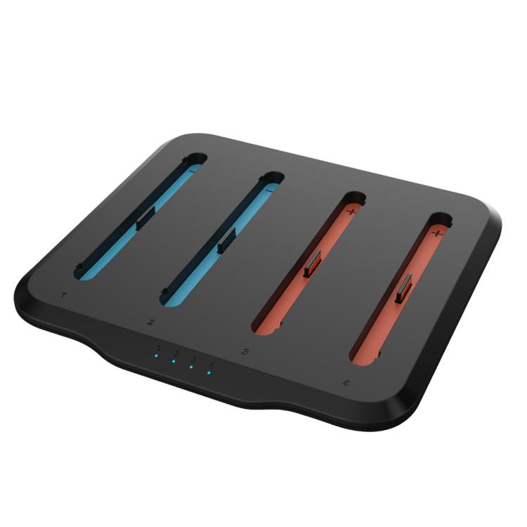 For Nintendo Switch 2 Charge Base Handle Charger With Charging Indicator Light Overcharge Protection(Black) - Charger & Power by buy2fix | Online Shopping UK | buy2fix