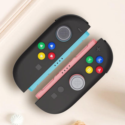 For Nintendo Switch 2 Joy-Con Controllers Silicone Button Skins & Joystick Caps Set(Red Blue) - Others by buy2fix | Online Shopping UK | buy2fix
