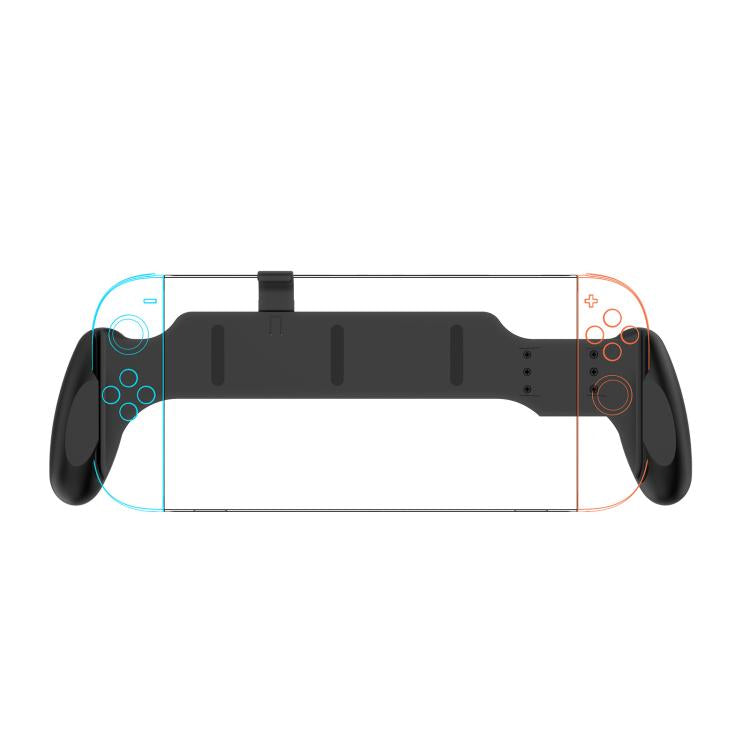 For Nintendo Switch 2 / Switch / Switch OLED Ergonomic Anti-Slip Grip Handle(Black) - Others by buy2fix | Online Shopping UK | buy2fix