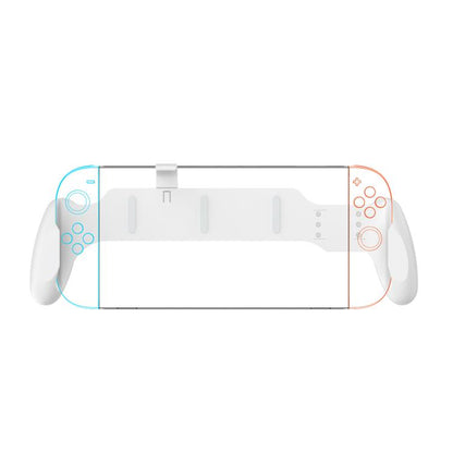 For Nintendo Switch 2 / Switch / Switch OLED Ergonomic Anti-Slip Grip Handle(White) - Others by buy2fix | Online Shopping UK | buy2fix