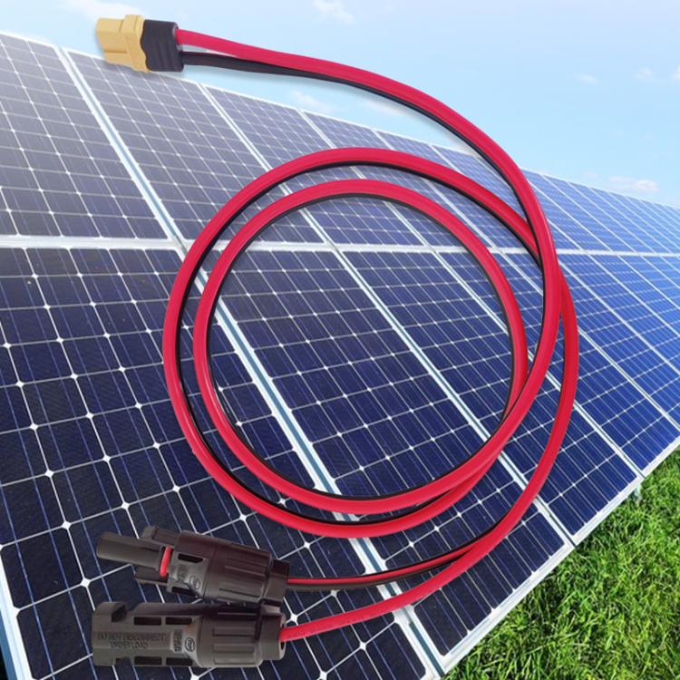 12AWG XT60 Female to MC4 Solar Connector Cable Solar Panel Charging Cord 1.5m - Others by buy2fix | Online Shopping UK | buy2fix
