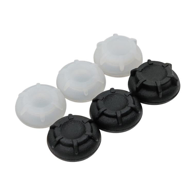 For Nintendo Switch 2 Silicone Joystick Cap 6 In 1 Key Protection Cap(Black+White) - Others by buy2fix | Online Shopping UK | buy2fix
