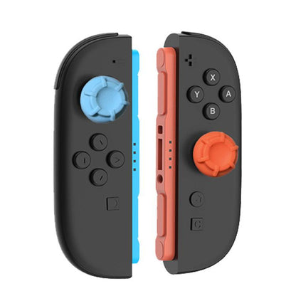 For Nintendo Switch 2 Silicone Joystick Cap 6 In 1 Key Protection Cap(Orange+Blue) - Others by buy2fix | Online Shopping UK | buy2fix