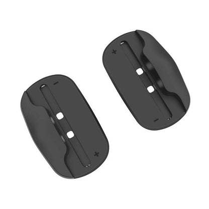 2pcs For Nintendo Switch 2 Handle Bracket Mini Portable Mouse Base(Black) - Holder by buy2fix | Online Shopping UK | buy2fix
