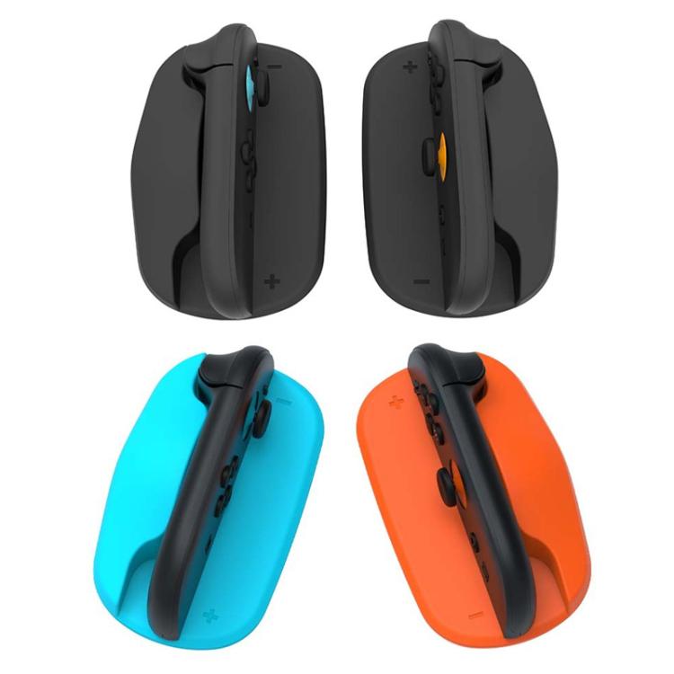 2pcs For Nintendo Switch 2 Handle Bracket Mini Portable Mouse Base(Blue Orange) - Holder by buy2fix | Online Shopping UK | buy2fix