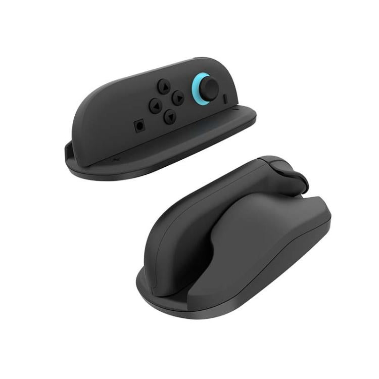 2pcs For Nintendo Switch 2 Handle Bracket Mini Portable Mouse Base(Black) - Holder by buy2fix | Online Shopping UK | buy2fix