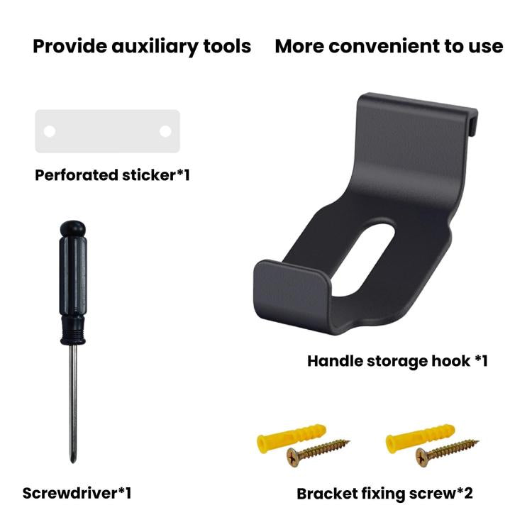 For Nintendo Switch 2 PGTECH GP-369 Game Consol Wall Mount Storage Rack With Handle Storage Hook - Holder by buy2fix | Online Shopping UK | buy2fix