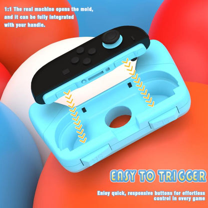 For Nintendo Switch 2 Left + Right Handle Brackets Simple Handle(Black) - Gamepads by buy2fix | Online Shopping UK | buy2fix