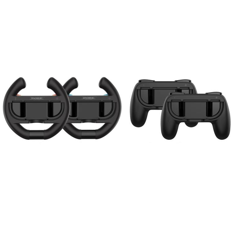 For Nintendo Switch 2 DOBE TNS-5109 4 In 1 Left Right Handle Steering Wheel Simple Grip - Gamepads by DOBE | Online Shopping UK | buy2fix