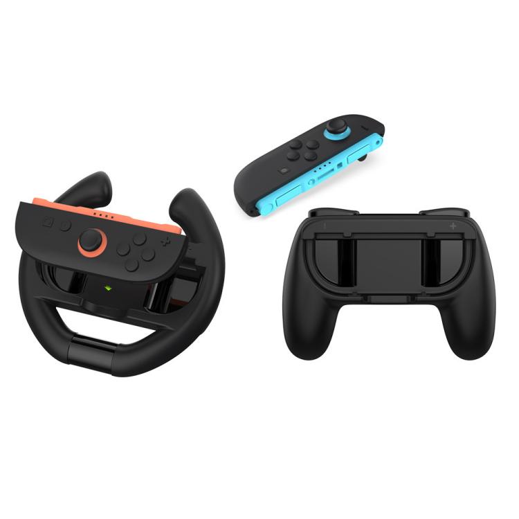 For Nintendo Switch 2 DOBE TNS-5109 4 In 1 Left Right Handle Steering Wheel Simple Grip - Gamepads by DOBE | Online Shopping UK | buy2fix
