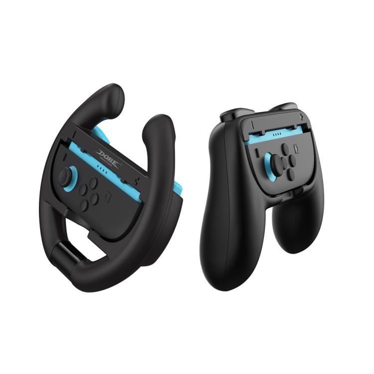 For Nintendo Switch 2 DOBE TNS-5109 4 In 1 Left Right Handle Steering Wheel Simple Grip - Gamepads by DOBE | Online Shopping UK | buy2fix