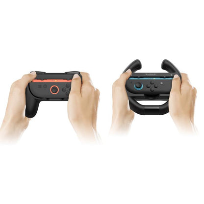 For Nintendo Switch 2 DOBE TNS-5109 4 In 1 Left Right Handle Steering Wheel Simple Grip - Gamepads by DOBE | Online Shopping UK | buy2fix