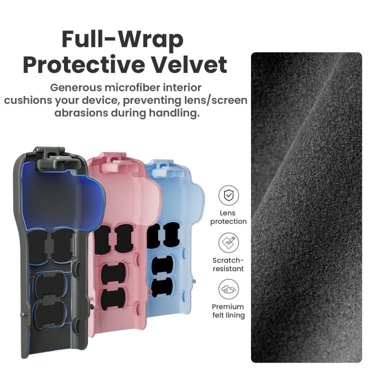 For DJI Osmo Pocket 3 Camera aMagisn Protective Cover Storage Case with 4 Magnetic Filter Slots(Black) - Case & Bags by aMagisn | Online Shopping UK | buy2fix