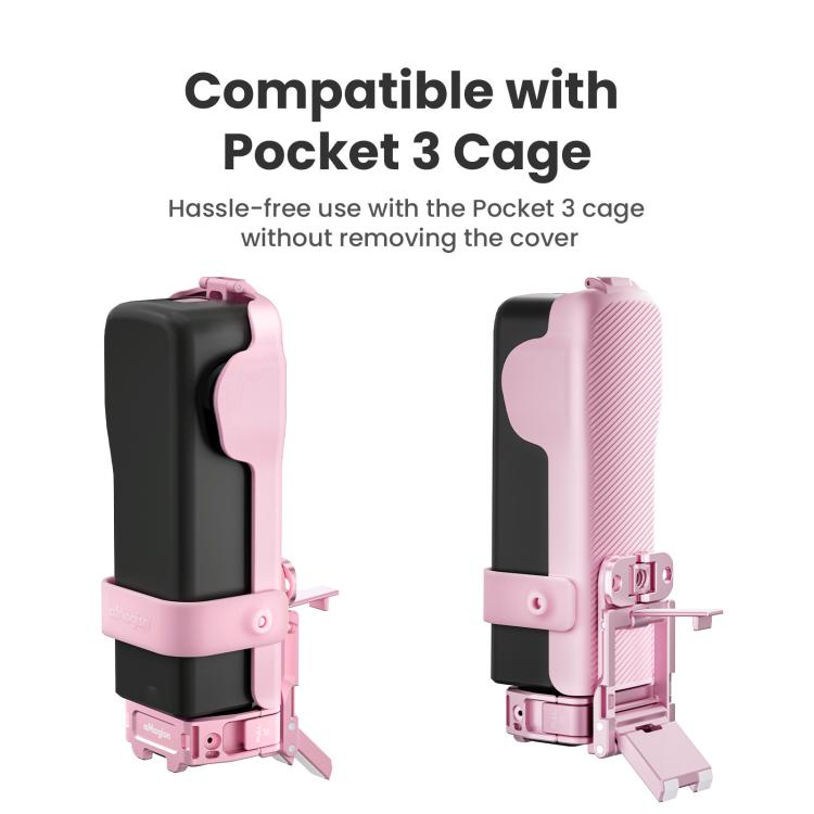 For DJI Osmo Pocket 3 Camera aMagisn Protective Cover Storage Case with 4 Magnetic Filter Slots(Pink) - Case & Bags by aMagisn | Online Shopping UK | buy2fix