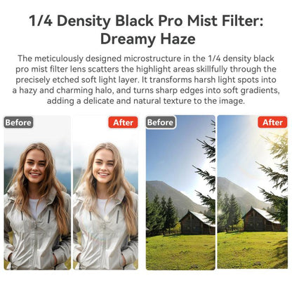 For DJI Osmo Pocket 3 aMagisn Adjustable Magnetic Filter Camera Lens Filters Mist 1/4 - Lens Accessories by aMagisn | Online Shopping UK | buy2fix