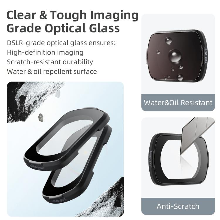 For DJI Osmo Pocket 3 aMagisn Adjustable Magnetic Filter Camera Lens Filters ND1000 - Lens Accessories by aMagisn | Online Shopping UK | buy2fix