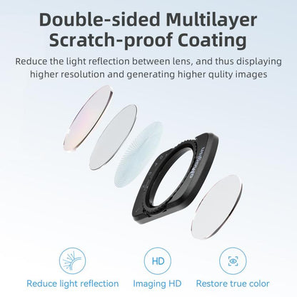 For DJI Osmo Pocket 3 aMagisn Adjustable Magnetic Filter Camera Lens Filters ND 1 To 5 Gear - Lens Accessories by aMagisn | Online Shopping UK | buy2fix