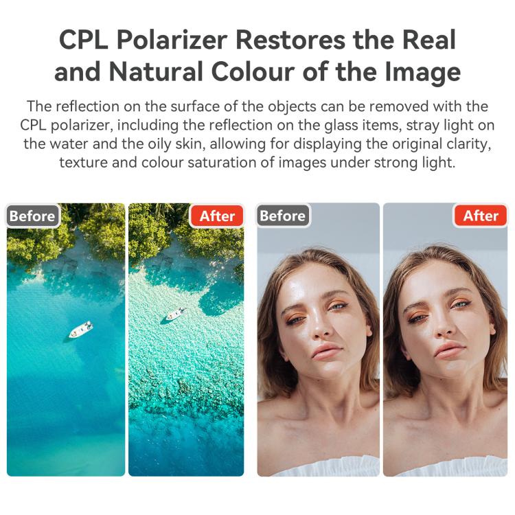 For DJI Osmo Pocket 3 aMagisn Adjustable Magnetic Filter Camera Lens Filters Mist 1/4 - Lens Accessories by aMagisn | Online Shopping UK | buy2fix