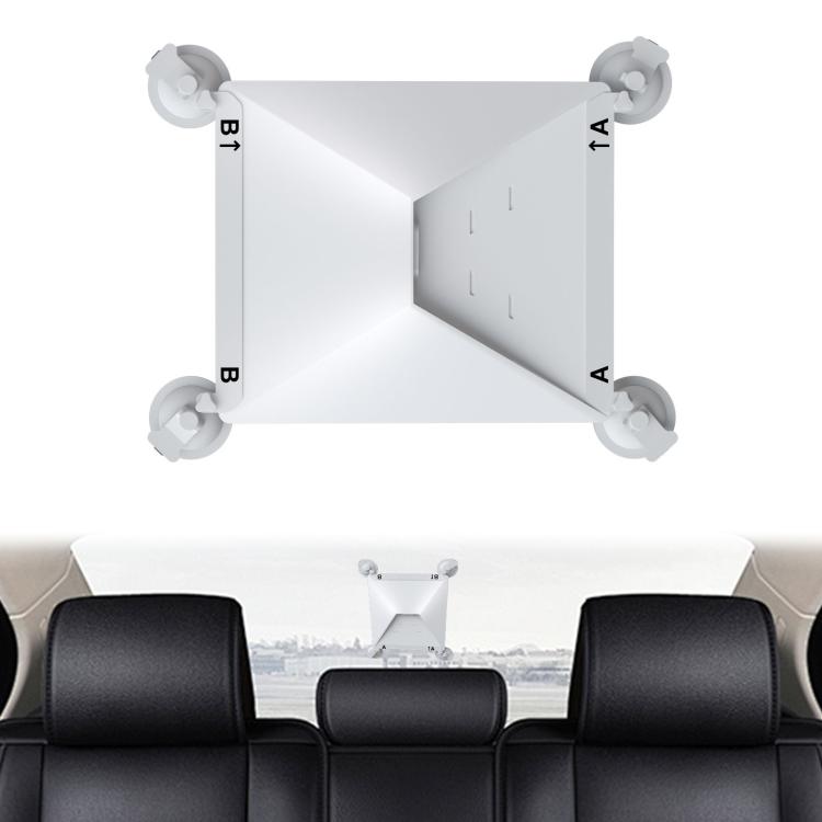 For Starlink Mini Car Metal Suction Cup Holder, Model: S2032B - Universal Car Holders by buy2fix | Online Shopping UK | buy2fix