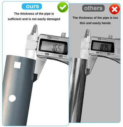 For Starlink Gen 3 / V4 Bracket Base Set, Style: Straight Pole - Antenna Base by buy2fix | Online Shopping UK | buy2fix