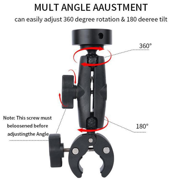 S8600 For Starlink Mini Aluminium Alloy Bracket Adapter Heavy Duty Clamp Bracket - Lan Cable and Tools by buy2fix | Online Shopping UK | buy2fix