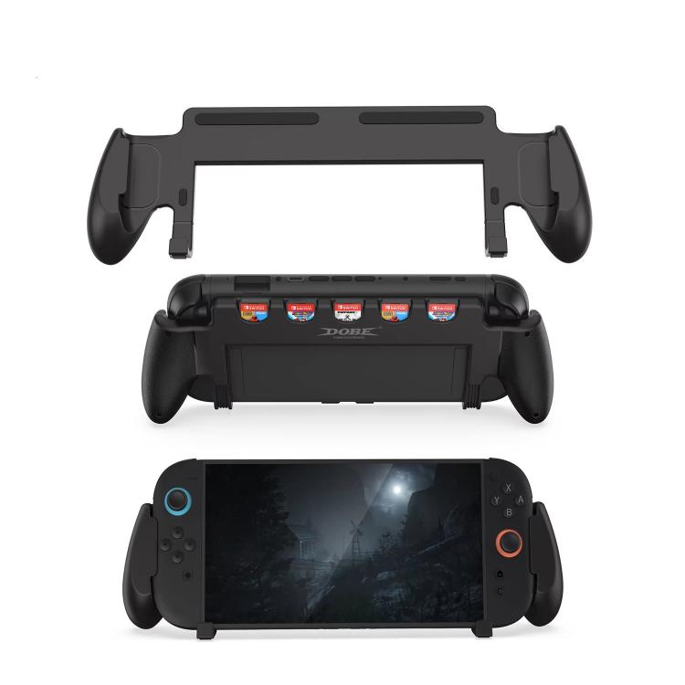 For Nintendo Switch 2 DOBE All-in-One Ergonomic Grip Case with Built-in Game Card Storage - Cases by DOBE | Online Shopping UK | buy2fix