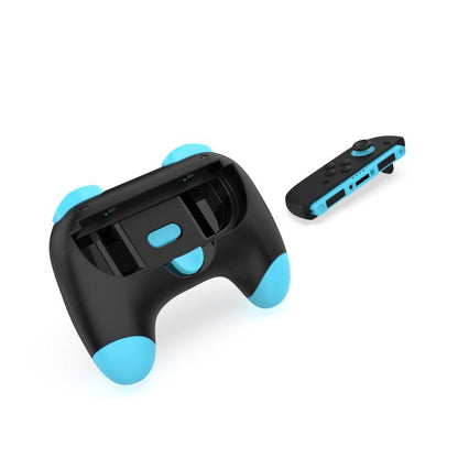 2pcs DOBE Grips for Nintendo Switch 2 Joy-Con Left/Right Controllers(Black Red+Black Blue) - Gamepads by DOBE | Online Shopping UK | buy2fix