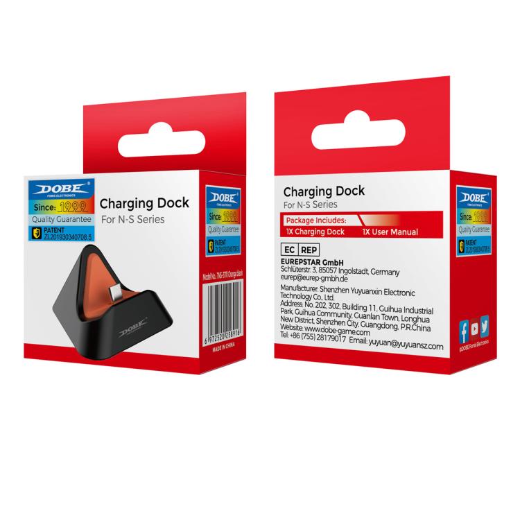DOBE Console Charging Station for Nintendo Switch 2/Switch/Switch OLED/Switch Lite(Black) - Charger & Power by DOBE | Online Shopping UK | buy2fix
