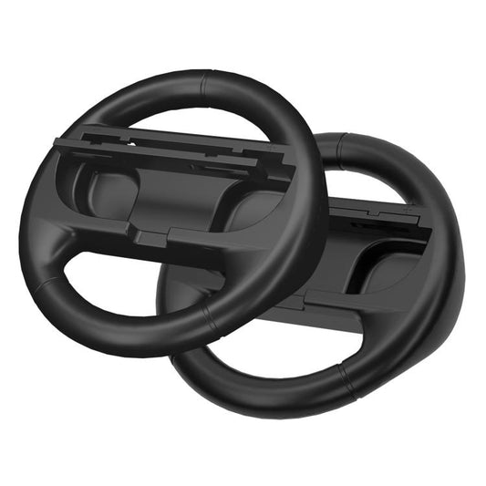 2pcs /Pack Steering Wheel Grip for Nintendo Switch 2/Switch Joy-Con Controllers(Black) - Others by buy2fix | Online Shopping UK | buy2fix