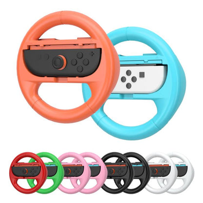 2pcs /Pack Steering Wheel Grip for Nintendo Switch 2/Switch Joy-Con Controllers(Pink) - Gamepads by buy2fix | Online Shopping UK | buy2fix