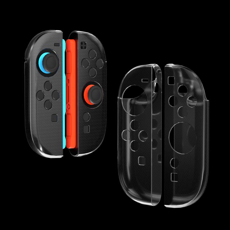 For Nintendo Switch 2 Joy-Con Controllers TPU Protective Case Transparent Soft Shell Cover - Cases by buy2fix | Online Shopping UK | buy2fix