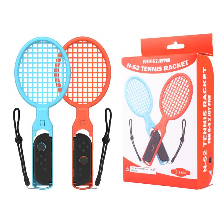 For Nintendo Switch 2 Joy-Con 1pair Tennis Racket Motion Controller Grip Sports Kit - Others by buy2fix | Online Shopping UK | buy2fix