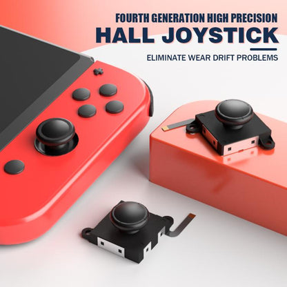 Hall Effect Joystick for Nintendo Switch/OLED/Lite Joy-Con Electromagnetic Analog Stick with No Drift, Spec: Black - Switch Spare Parts by buy2fix | Online Shopping UK | buy2fix