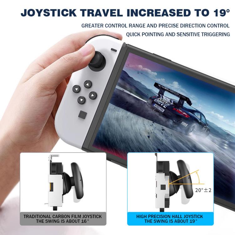 Hall Effect Joystick for Nintendo Switch/OLED/Lite Joy-Con Electromagnetic Analog Stick with No Drift, Spec: Set 1 - Switch Spare Parts by buy2fix | Online Shopping UK | buy2fix