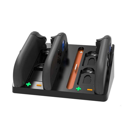4-in-1 Charging Dock for Nintendo Switch 2 Joy-Con Charging for 4 Controllers with 4 Memory Card Slots - Charger & Power by buy2fix | Online Shopping UK | buy2fix