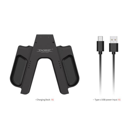 For Nintendo Switch 2 Joy-Con Controllers DOBE Charging Grip Handle with LED Indicator - Charger & Power by DOBE | Online Shopping UK | buy2fix