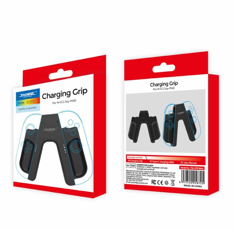 For Nintendo Switch 2 Joy-Con Controllers DOBE Charging Grip Handle with LED Indicator - Charger & Power by DOBE | Online Shopping UK | buy2fix