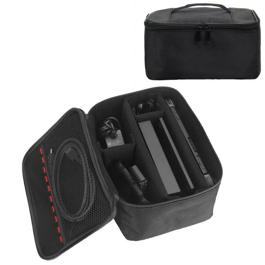 For Nintendo Switch 2 Game Consol Storage Bag Shockproof Pressure-resistant Digital Handbag(Black)