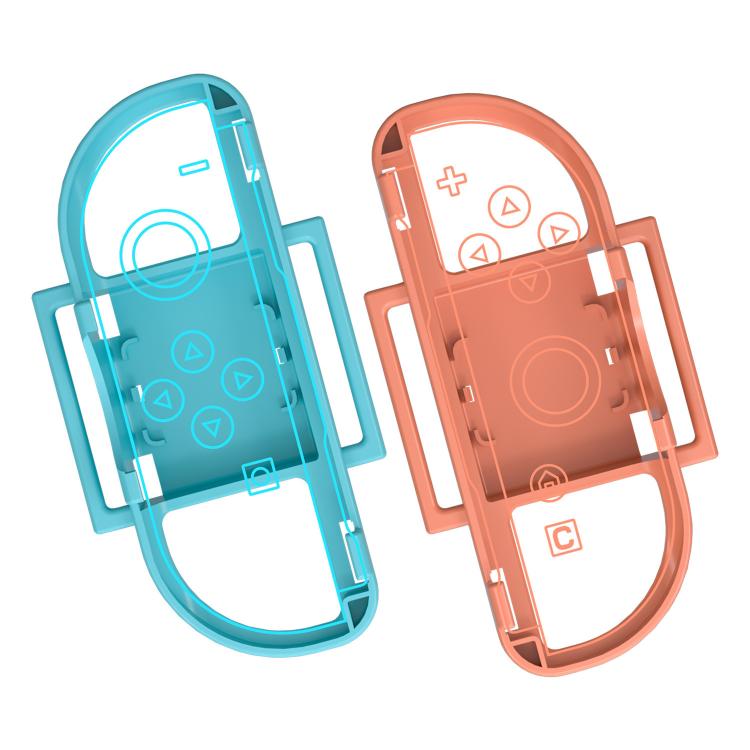 For Nintendo Switch 2 Joy-Con 1pair Wrist Straps Sensory Straps Accessories(S201 With 4 Elastic Bands) - Cases by buy2fix | Online Shopping UK | buy2fix