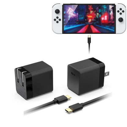 DOBE 45W GaN Fast Charger For Nintendo Switch 2/Switch OLED/Switch/Switch Lite USB-C Charger US Plug - Charger & Power by DOBE | Online Shopping UK | buy2fix